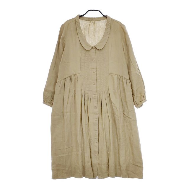 楽天市場】nest Robe UpcycleLino コットンリネン コクーンドレス