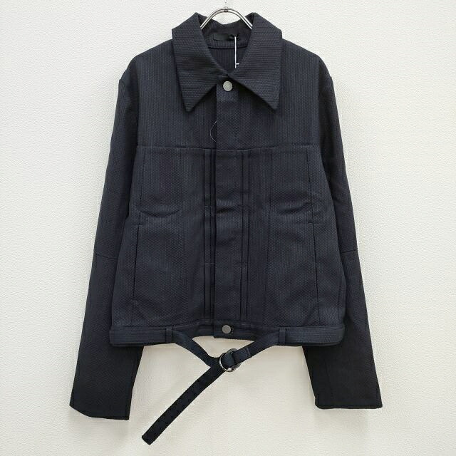 Nobuyuki Matsui 新品 COTTON JACKET サイズ2 ジャケット ネイビー メンズ ノブユキマツイ【中古】3-0606M