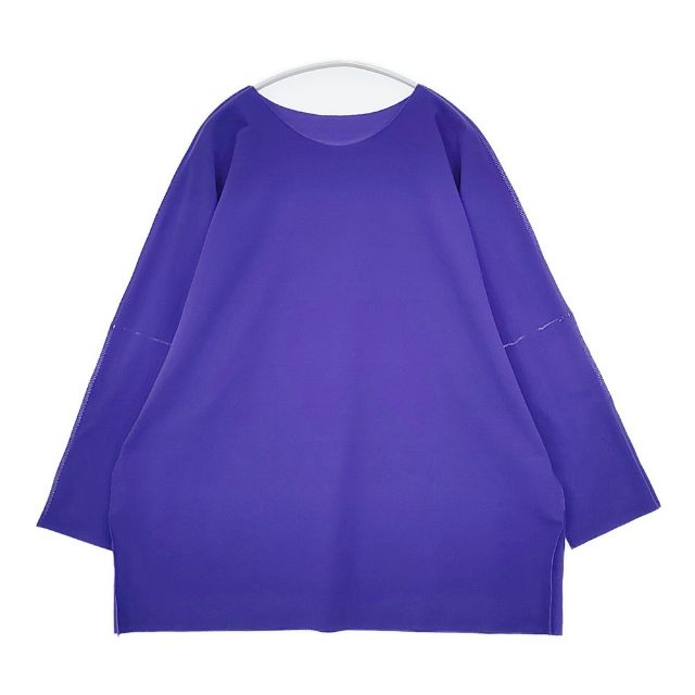 me ISSEY MIYAKE M102KT551 ポリエステル ワイド カットソー パープル レディース ミー イッセイミヤケ【中古】6-0222M
