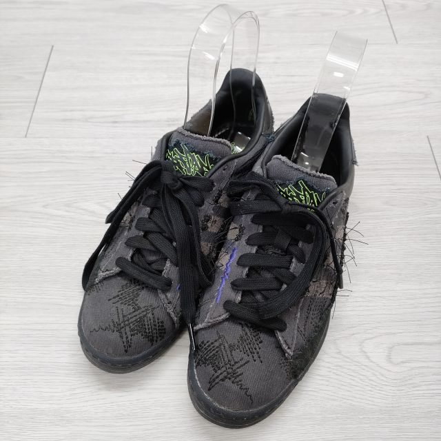 adidas YOUTH OF PARIS ユース オブ パリ アディダス オリジナルス キャンパス 80S コア ブラック サイズ24.5cm GX8433 スニーカー ブラック レディース アディダス【中古】4-1012G