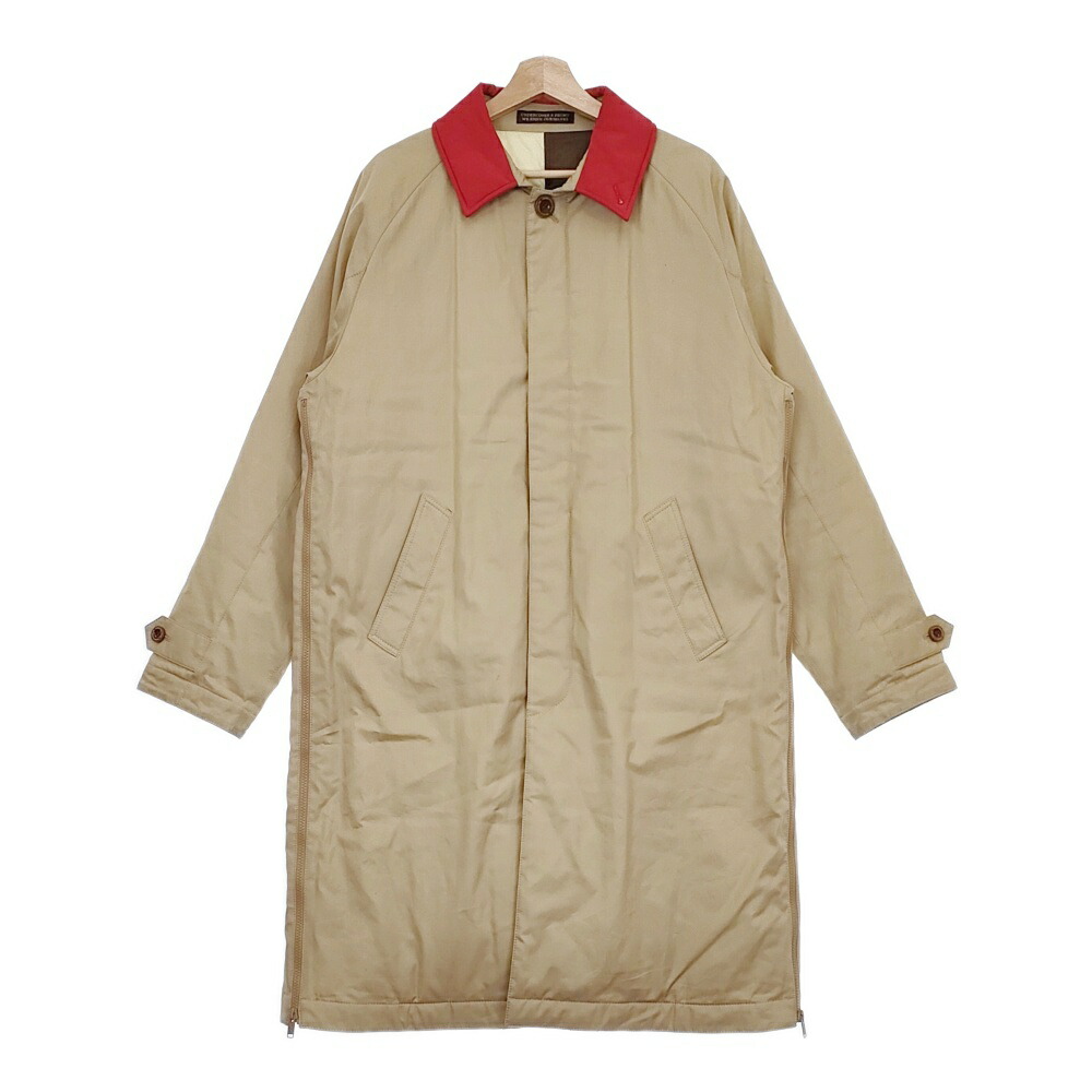 UNDERCOVER/FRAGMENT PATTED STIFF COLLAR COAT 3 ステンカラーコート 23AW ベージュ メンズ アンダーカバー/フラグメント【中古】4-1214A♪ f98489-01.jpg