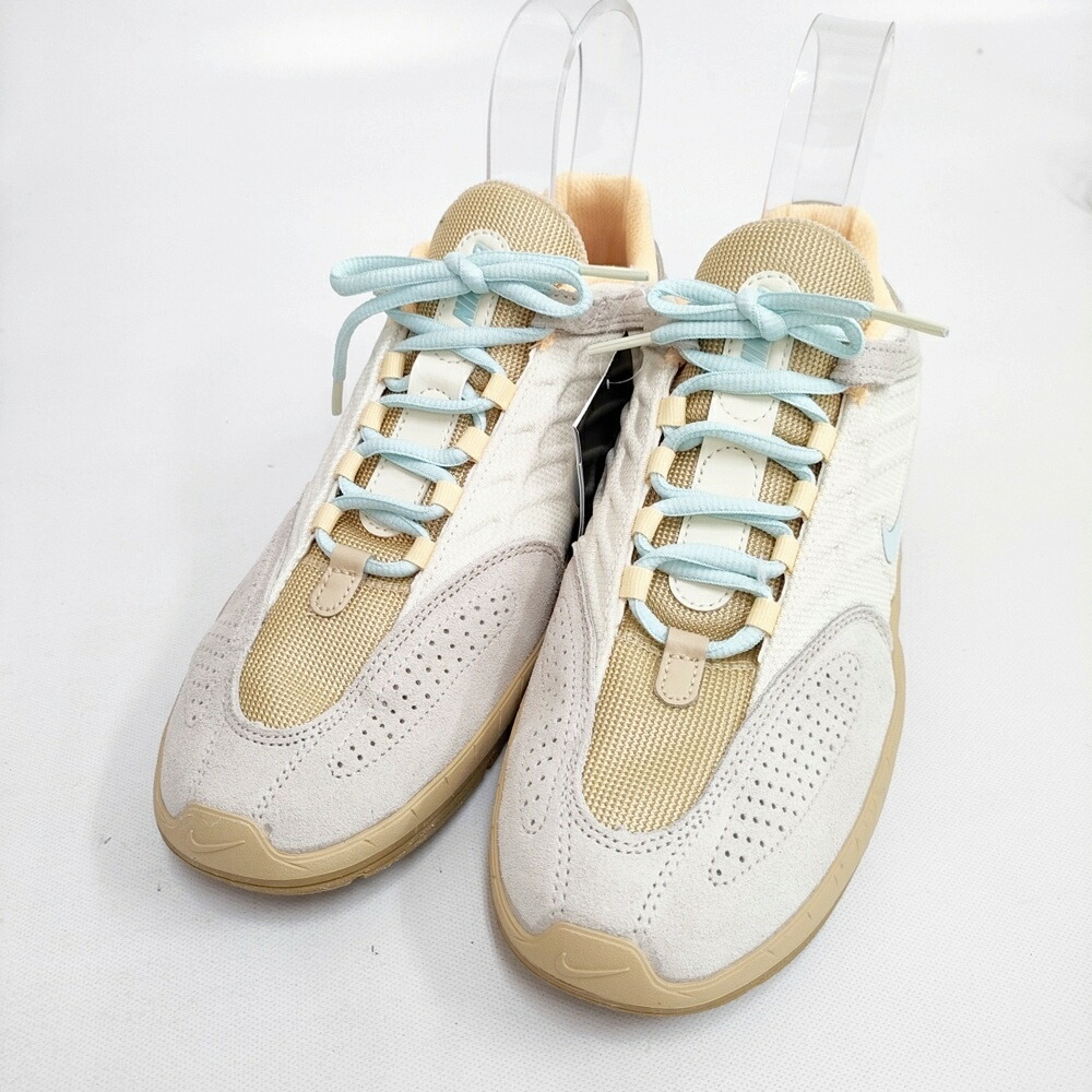 NIKE SB 新品 Vertebrae Coconut Milk Jade Ice 滑るゲーム盤シューズ スケシュー 26.5糎 スニーカー ベージュ メンズ ナイキエスビー【中古】6-0224G