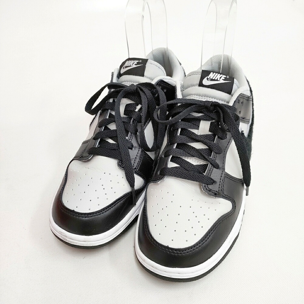 NIKE Dunk Low Retro Chenille Swoosh 大きさ26.5糎 DQ7683-011 スニーカー 黒いこと 薄墨色 メンズ ナイキ【中古】6-0224G
