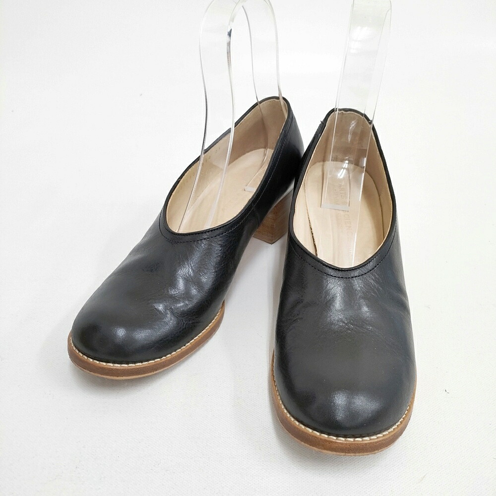 ARTS&SCIENCE DOLL SLIPPERS V サイズ25cm パンプス ブラック レディース アーツ&サイエンス【中古】6-0224G|ブランド古着のkiitti
