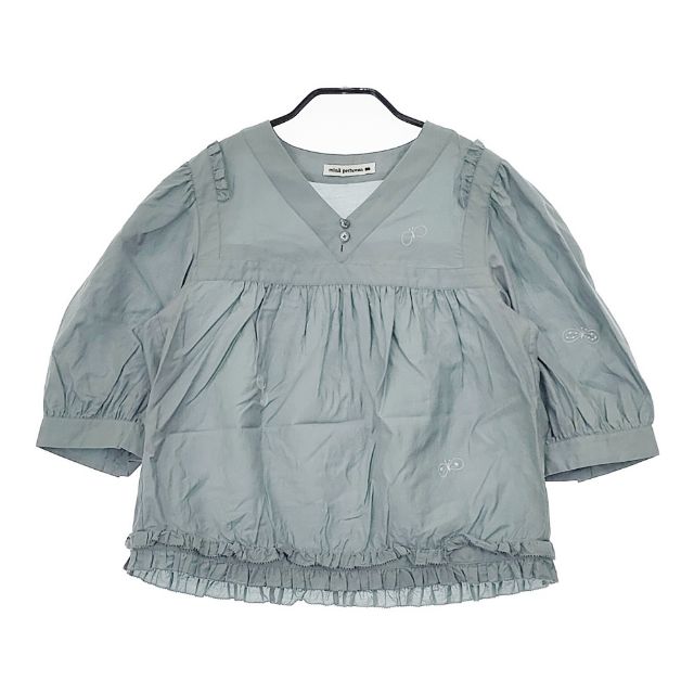 mina perhonen choucho abs1258 コットンシルク 刺繍 ブラウス シャツ 23SS ライトグリーン レディース ミナペルホネン【中古】5-0222M∞ 楽天市場】mina perhonen choucho abs1258 コットンシルク 刺繍