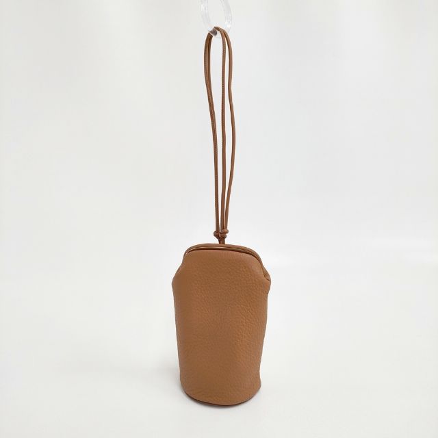 MARROW MA-AC3304 Frame Purse Shoulder 定価24200円 ポーチ ショルダーバッグ キャメル レディース マロウ【中古】6-0503G｜ブランド古着のkiitti