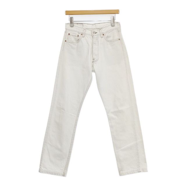 Levi's W29 L32 USA製 501-0612 刻印522 ボタンフライ ジーンズ デニムパンツ 90年代 ホワイト レディース リーバイス【中古】6-0523G｜ブランド古着のkiitti