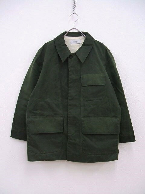 UNITUS オイルド サイズ2 ジャケット カーキ メンズ ユナイタス【中古】2-1016T♪ 87810-1.jpg