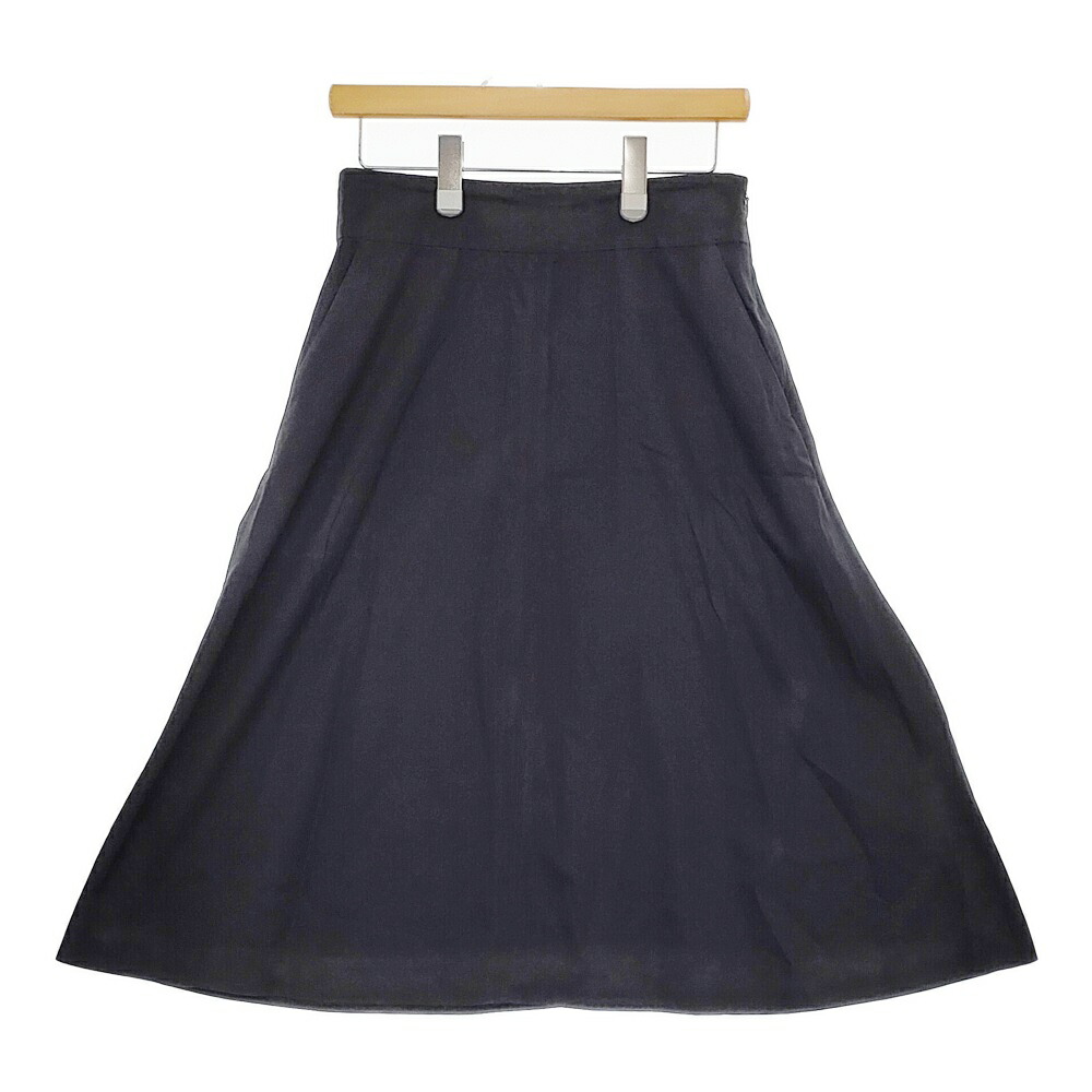 マーガレットハウエル　プリーツスカート　紺　ネイビー マーガレットハウエル プリーツスカート 紺 ネイビー Yahoo