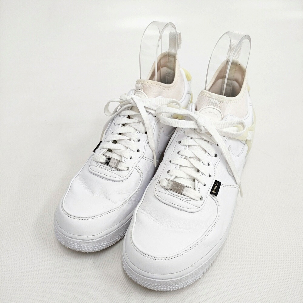 NIKE/UNDERCOVER AIR FORCE 1LOW 26cm スニーカー ホワイト メンズ ナイキ/アンダーカバー【中古】6-0202G