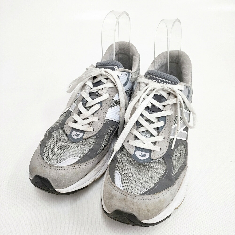 NEW BALANCE M990GL6 USA製 29糎 通貨価値39600円 スニーカー 薄墨色 メンズ ニュー平衡にする【中古】6-0202G