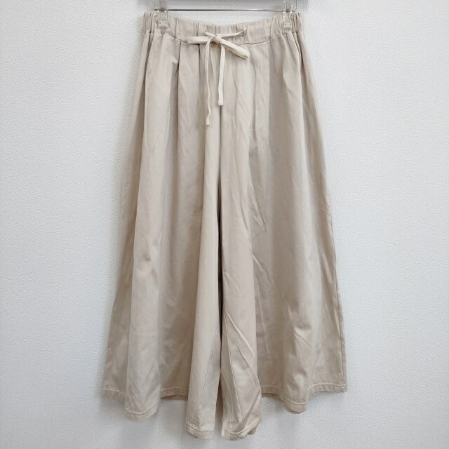 ☆未使用品☆ミズイロインド　ワイドパンツ　size2 楽天市場】mizuiro ind ミズイロインド サテン ワイド カーゴ