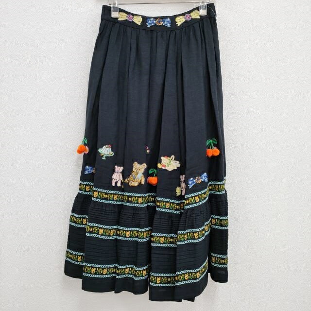 【新品・未使用／yukiemon】フレアスカート（3Lサイズ） franche lippee - 【新品】yukiemon ユキエモン 春テキスタイル