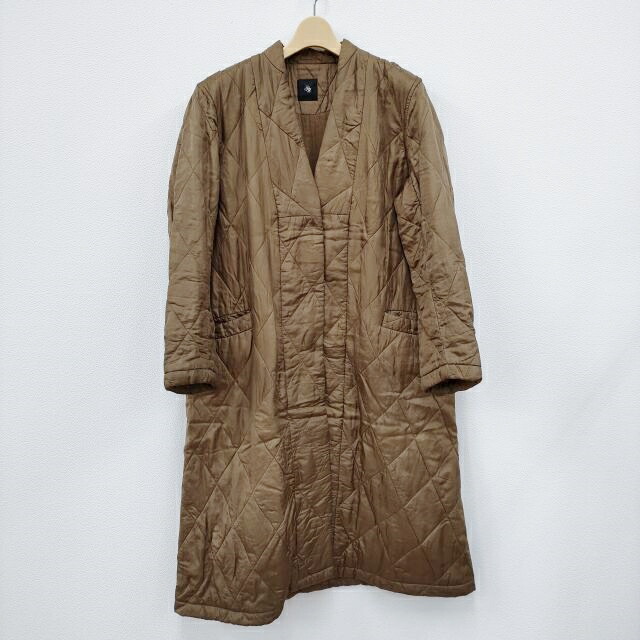 maison de soil ノーカラーキルティングコート maison de soil 〜QUILTED SILK SERIES〜,Narumi Trading
