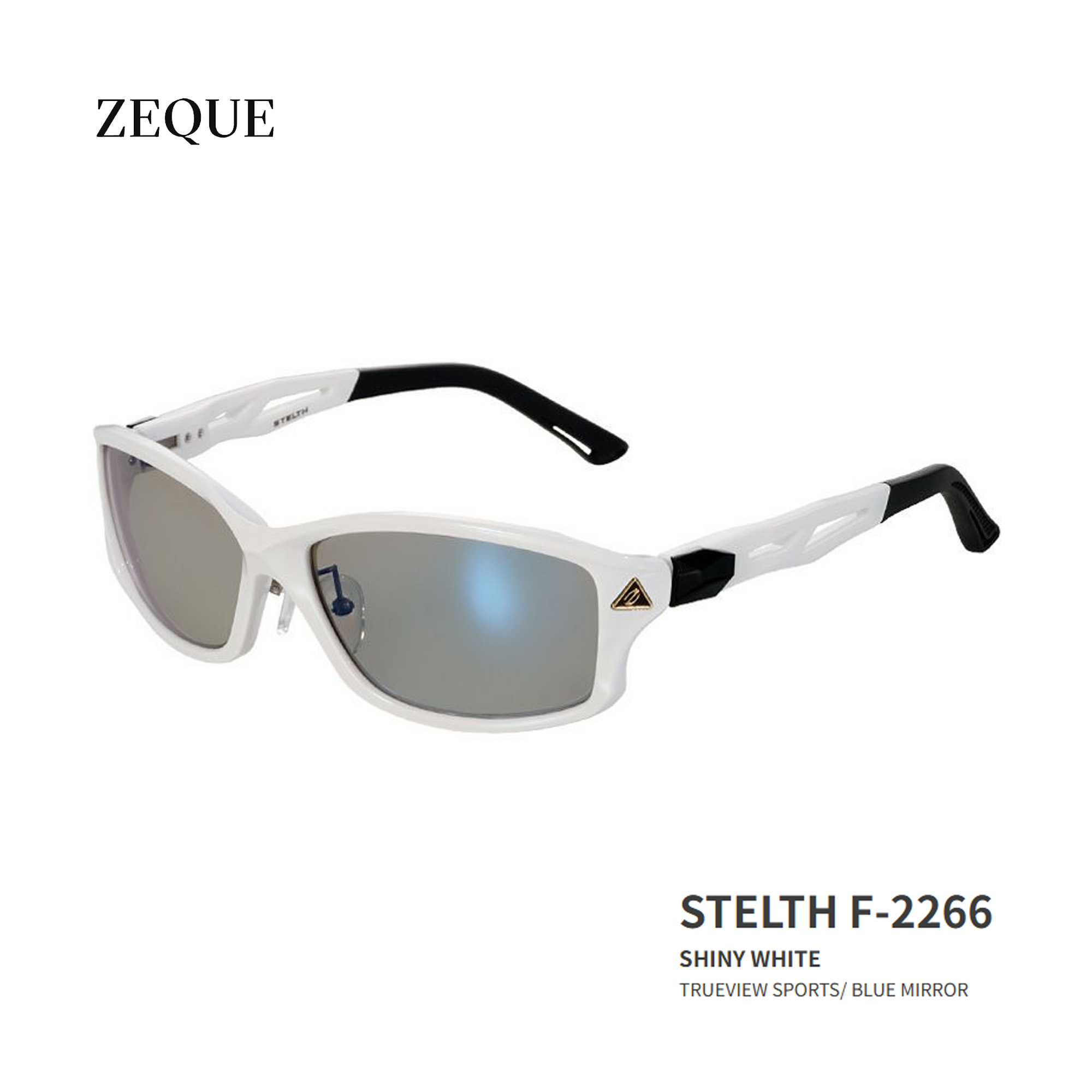 楽天市場】ゼクー ZEQUE 偏光サングラス ステルス STELTH SH WH MBL