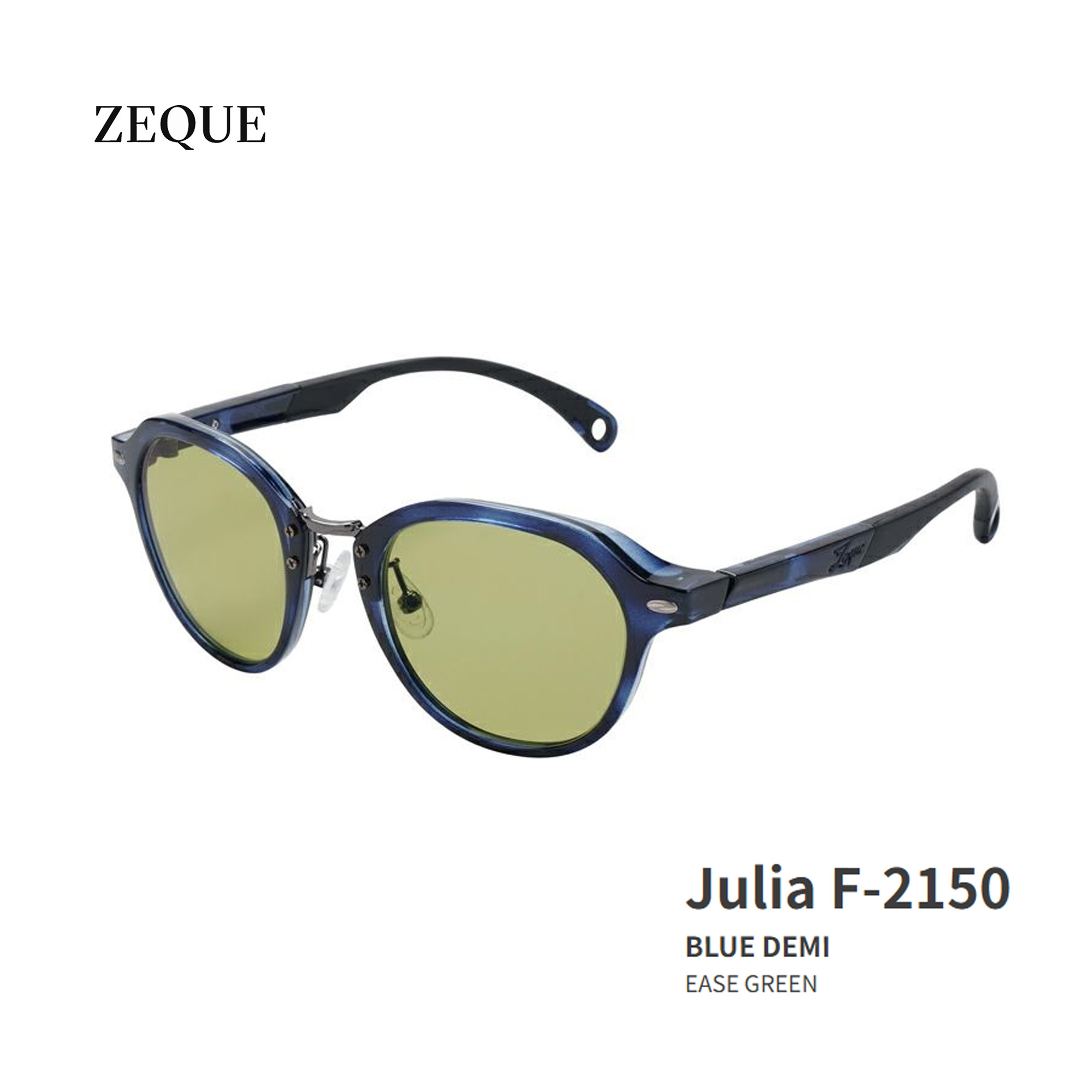 ■Julia F-2150　Zeque / ゼクー　偏光サングラス　タレックス ブルーデミ　グレンフィールド　マリン　釣り　フィッシング　マリンレジャー　スポーツグラス　機械屋 17,582円