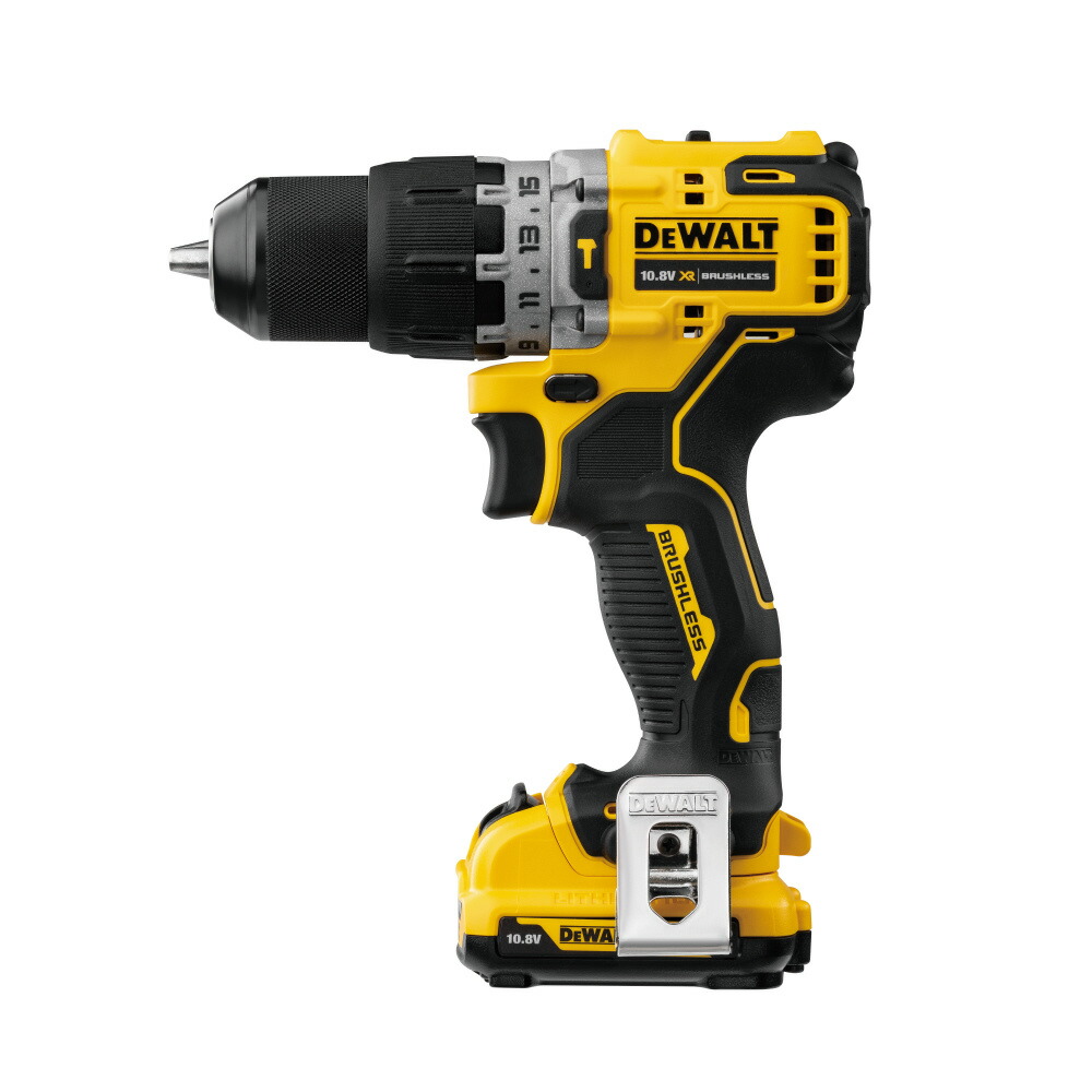 DEWALT 10.8Vコードレスシリーズ XR Li-lon ブラシレス振動ドリルドライバー 充電器セット品  DCD706D2-JP
