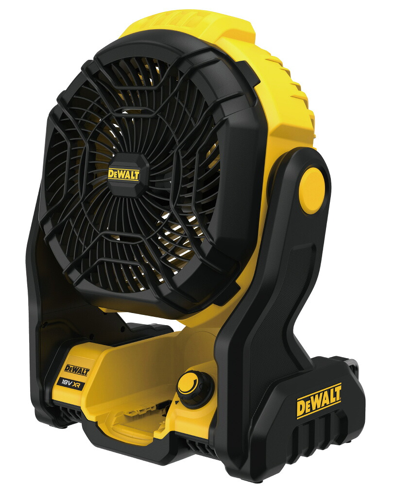 DEWALT デウォルト 18Vコードレスつづき物 XR Li-lon ジョブサイト・ファン 本体のみ DCE512N-XJ