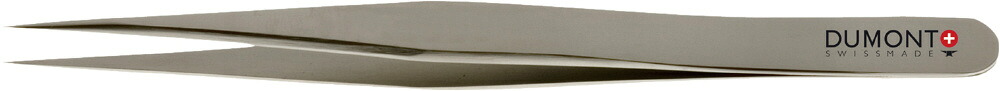 DUMONT デュモン 精密ピンセット NO.3C 非磁性合金 先端幅0.17×先端厚0.1mm 0304-3C-PO