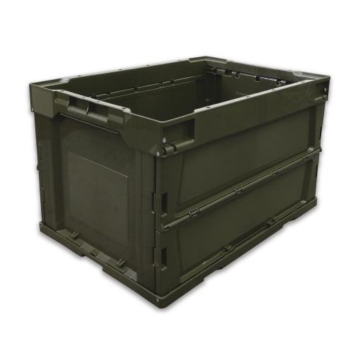 ESCO エスコ 530x366x325粍/51.9L 折畳入れもの(OD色/5個) EA506AA-14E