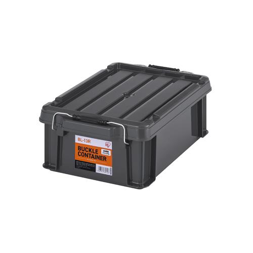 【直送・個人宅配送不可】ESCO エスコ 450x295x159mm 収納ケース(チャコールグレー/10個) EA506AB-37BB 10,854円