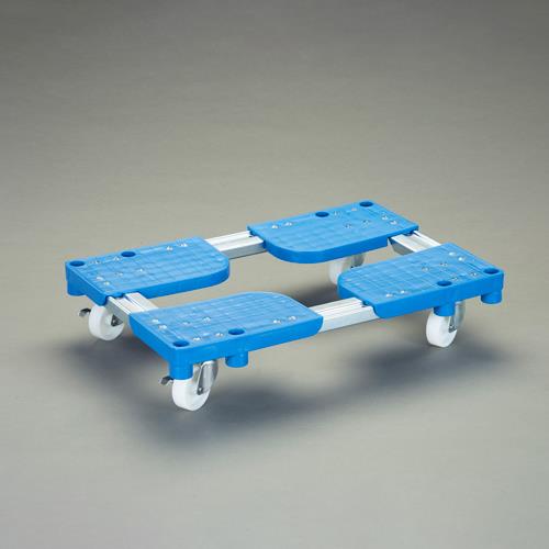 ESCO エスコ 330x530-430x630mm/200kg ドーリー(樹脂製フラット EA520AR-61
