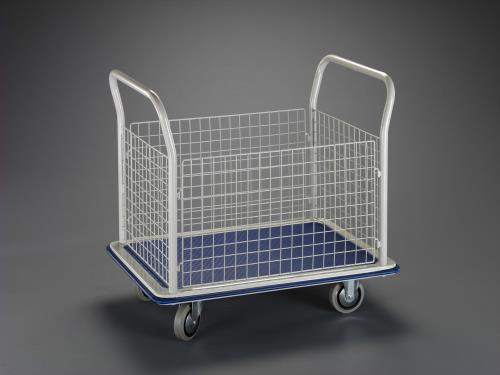 ESCO エスコ 900x600粍/250kg 持ちはこぶ車(メッシュかご付) EA520BK-7