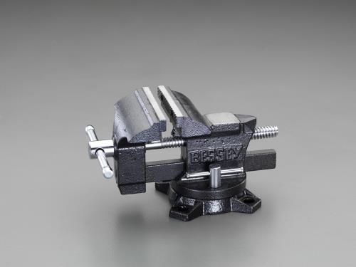 ESCO エスコ 115mm ベンチバイス(回転台付) EA525BG-1