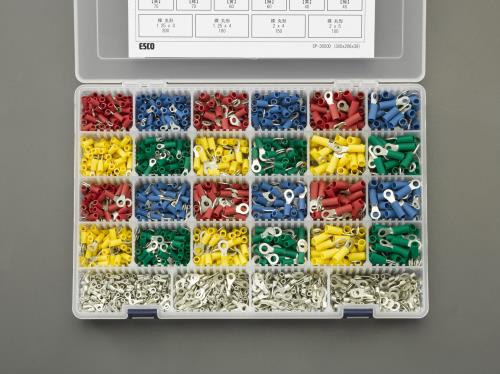 ESCO エスコ 裸・不成立圧着端子仕掛ける EA538LG-16 DIY・工具-その他