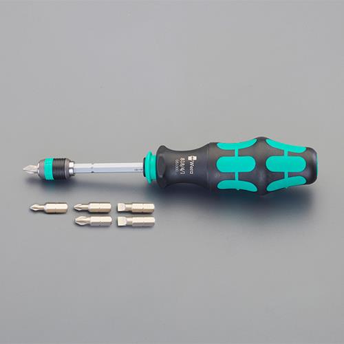 ESCO エスコ [+ - Pozi]ドライバービットセット(ハンドル付) EA550BP-32｜機械工具のラプラス　店