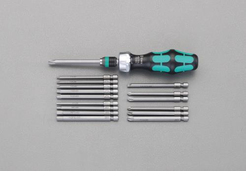 ESCO エスコ [+ - Pozi Hex Torx]１番ウッド書き割り(ラチェット式) EA550BT-3