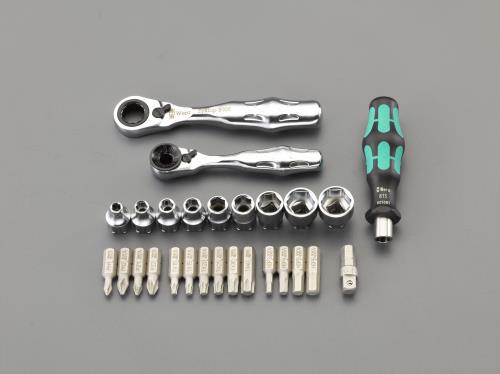 ESCO エスコ [+ Pozi Hex Torx Socket] 仕掛ける(ラチェット・H付) EA562WD
