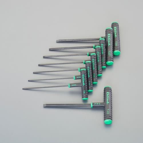 ESCO エスコ T8-T40/8本組 [Torx]T型鍵 EA573BP