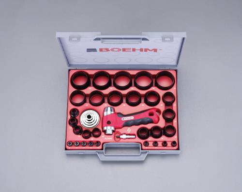 ESCO エスコ 2-50mm 革ポンチキット(29個組) EA576F-51