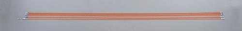 ESCO エスコ 4.5mmx1.5m 通線ロッド(5本組) EA597BL