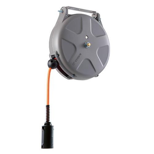 ESCO エスコ 6.5mmx10m エアーホースリール(自動小銃巻取) EA124BJ-5