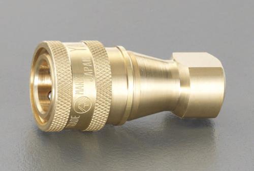 ESCO エスコ Rc1・1/2\"雌ねじカップリング(金管楽器製) EA140BA-12"