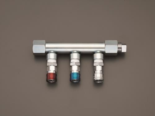 ESCO エスコ Rc 3/4\"/3連 大気圏配管工事分かれ出るカップリング EA140DL-132A"