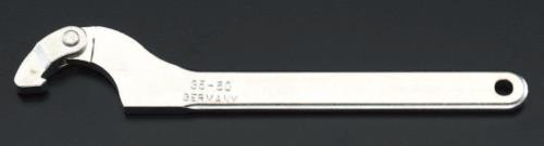 ESCO エスコ 90-155粍 自在引っ掛かり鍵(メッキ付) EA613XB-14