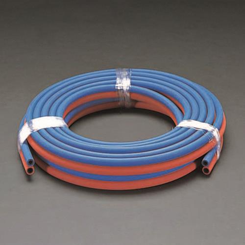 ESCO エスコ (8+9mm)x30m ツインホース(溶接用) EA300AA-30｜機械工具のラプラス　店