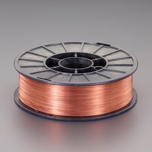 ESCO エスコ φ0.8mm/5.0 kg ソリッド軟鋼ワイヤー EA315SH-44
