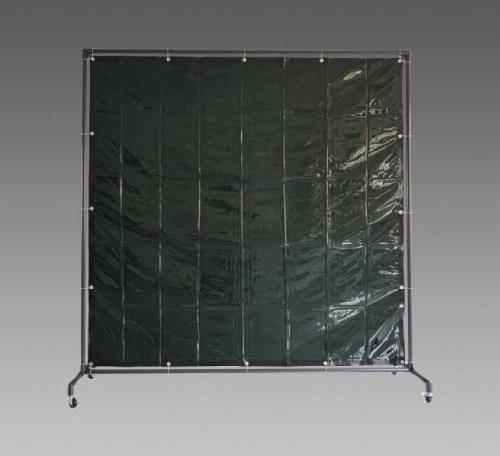 ESCO エスコ 2000x2150mm 溶接作業フェンスセット(ダークグリーン) EA334BF-20G｜機械工具のラプラス　店
