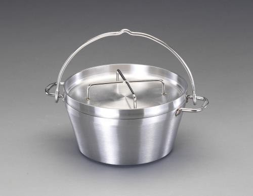 ESCO エスコ 5.2L ダッチオーブン(ステンレス鋼製) EA913VF-2