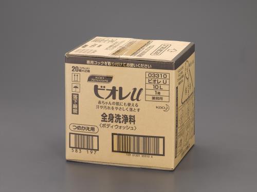 ESCO エスコ 10L ボディウォッシュ(ビオレU) EA922KC-41