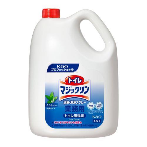 ESCO エスコ 4.5L トイレ消臭・洗浄剤(トイレマジックリン/4個) EA922KD-9A