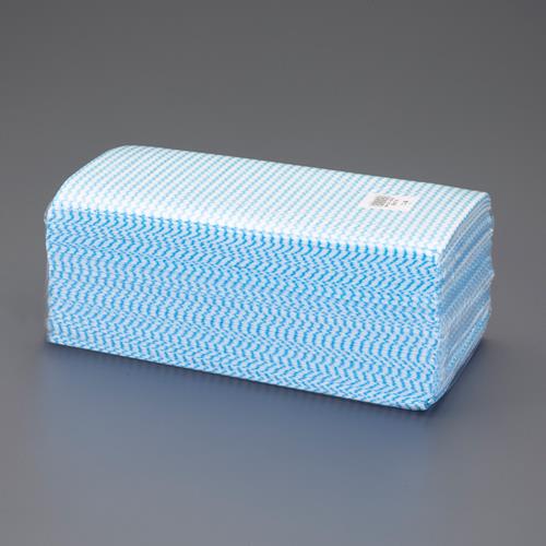ESCO エスコ 500x600粍 ペーパータオル(青色/12風呂敷き包み) EA929DB-13C