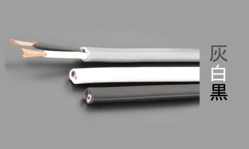 ESCO エスコ 125V/12A/50m ビニールキャブタイヤ 有線テレビ(白) EA940AK-24