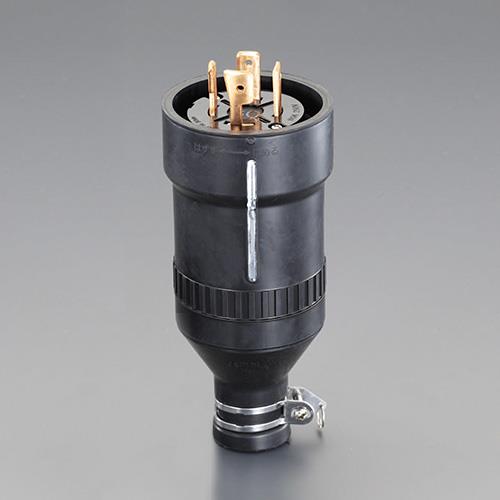 ESCO エスコ 250V/60A 雨合羽型かかわり合いけ繋ぎ(舞い降りる3P) EA940BZ-146