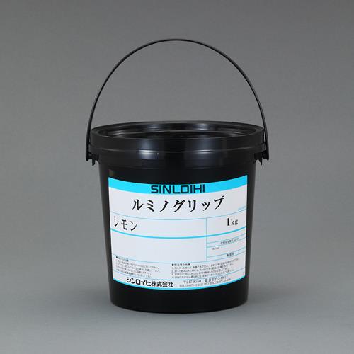 ESCO エスコ 1.0kg 上滑り打ち切り絵の具(螢光檸檬) EA942EW-61A