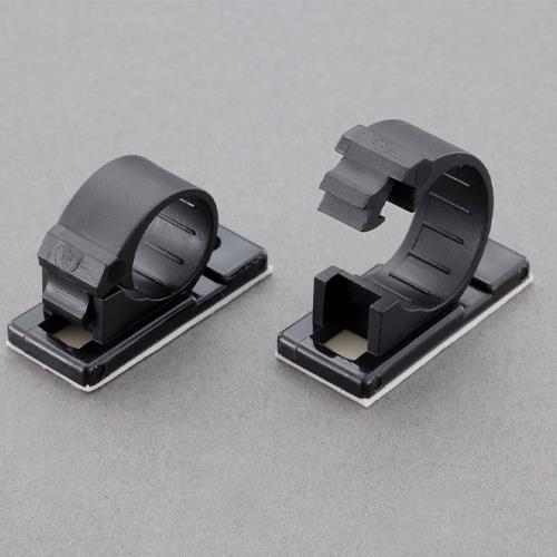 ESCO エスコ 15.0mm ケーブルクランプ(粘着付/100個) EA947FA-115